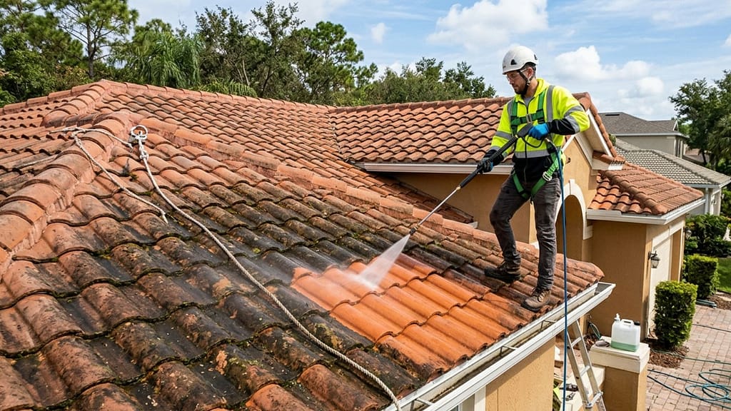How to Clean a Tile Roof Safely and Effectively in Vancouver, WA 35 Clean a Tile Roof Safely and Effectively