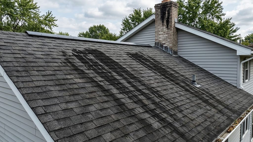 How to Remove Black Streaks from Your Roof shingles 1 remove Black Streaks on Roof Shingles