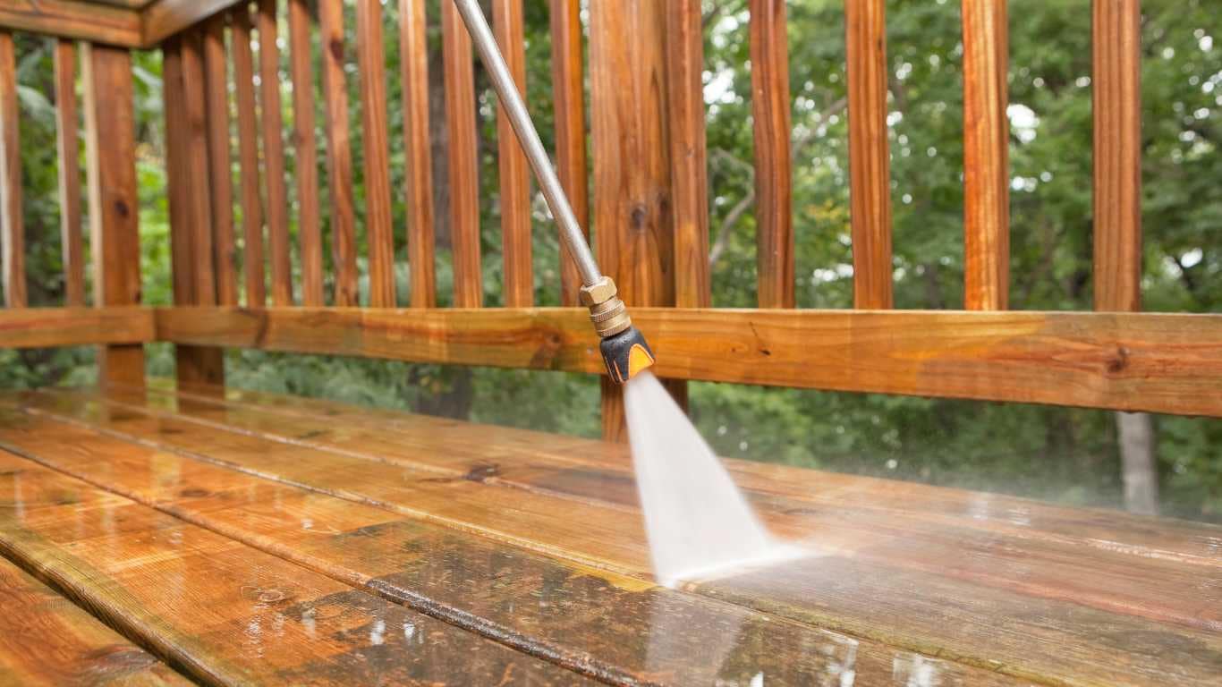 How to Pressure Wash a Deck Without Damaging It