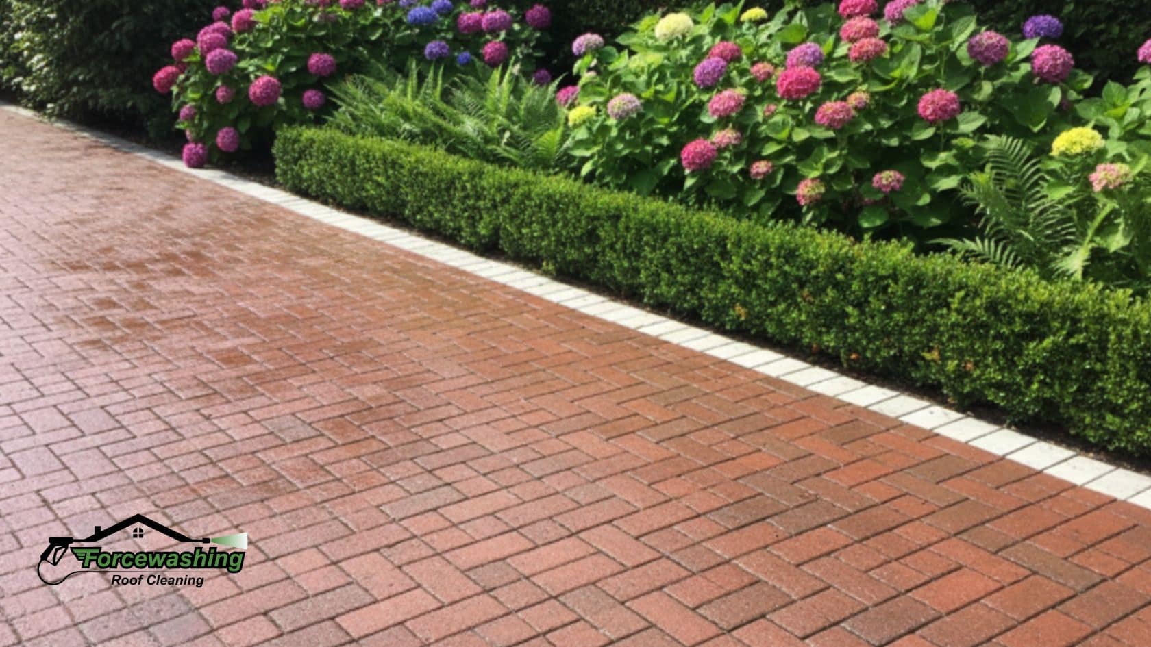Pressure Washing Pavers