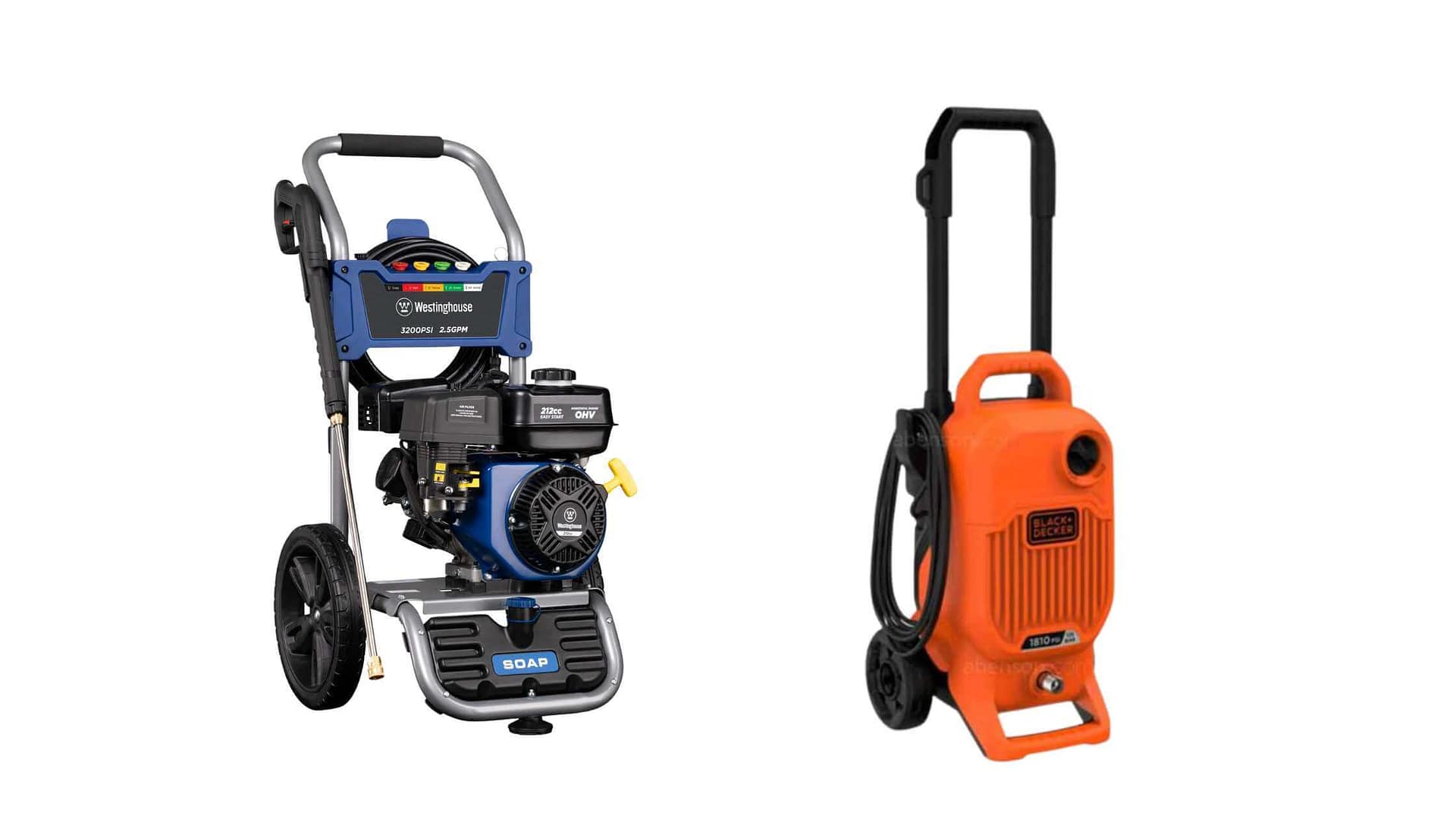 Different Types of Pressure Washers