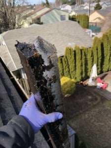 Close Encounters of the Roof & Gutter Kind 6 Frozen Gutters in Vancouver WA