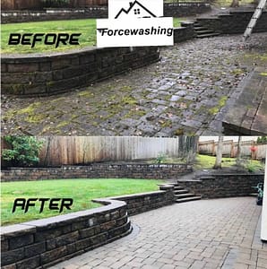 Pressure Washing 3 Pressure Washing Back Patio