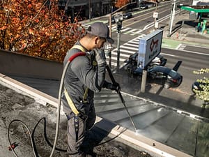 Commercial Roof Cleaning 1 Commercial roof cleaning - Forcewashing in Portland OR & Vancouver WA
